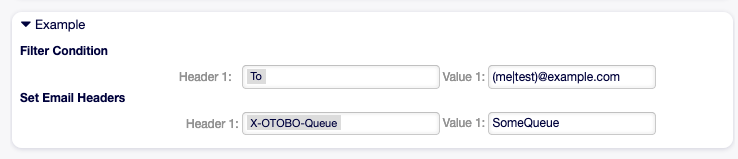 Postmaster Filter Settings Example