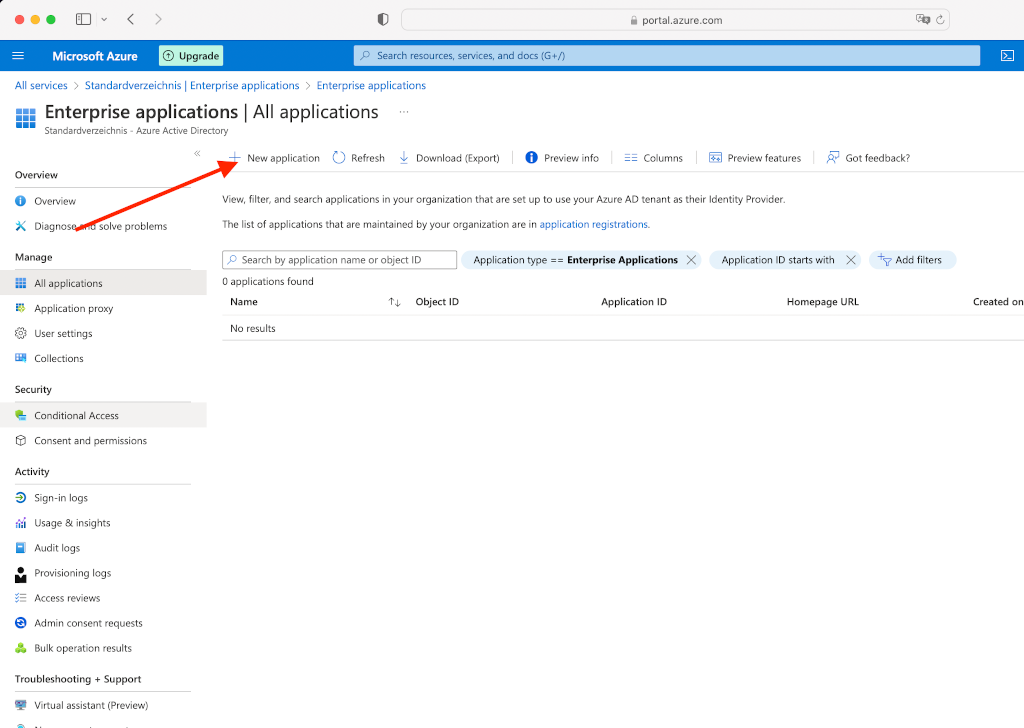 OAuth2 Azure Configuration