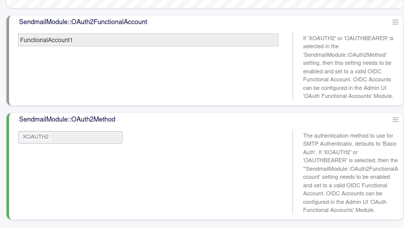 SMTP Settings